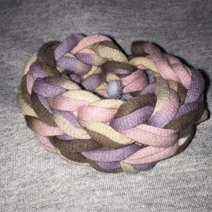 Handmade shades of purple cuff